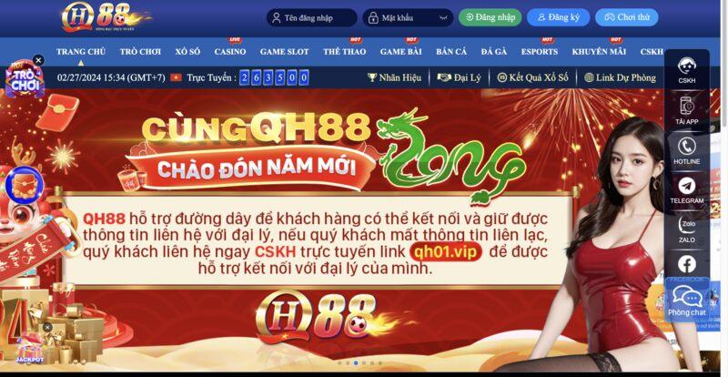 Review QH88 Chi Tiết Cho Game Thủ Cá Cược Tham Khảo